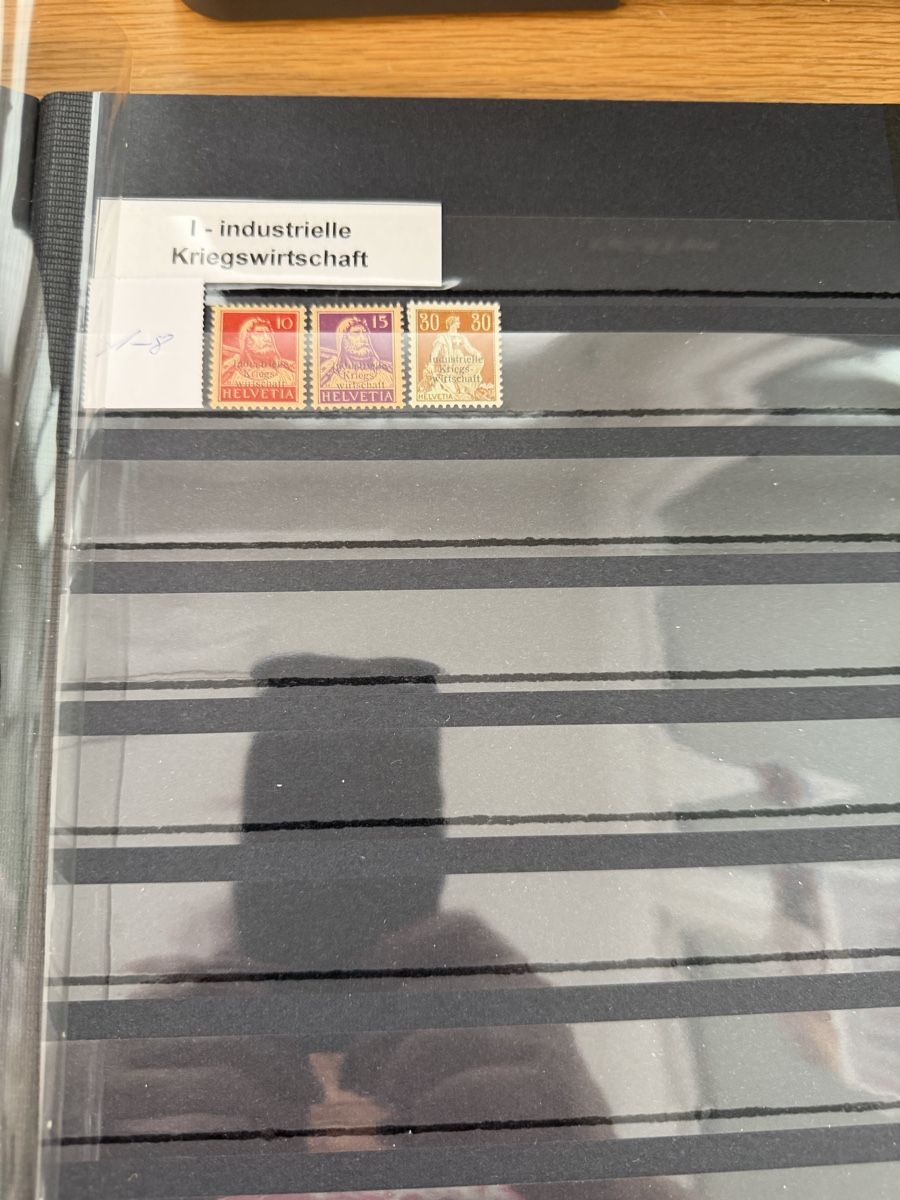 Tutti i francobolli: Album mit 16 Seiten Dienstmarken – Usato da Murgenthal venduto da Tina_4055