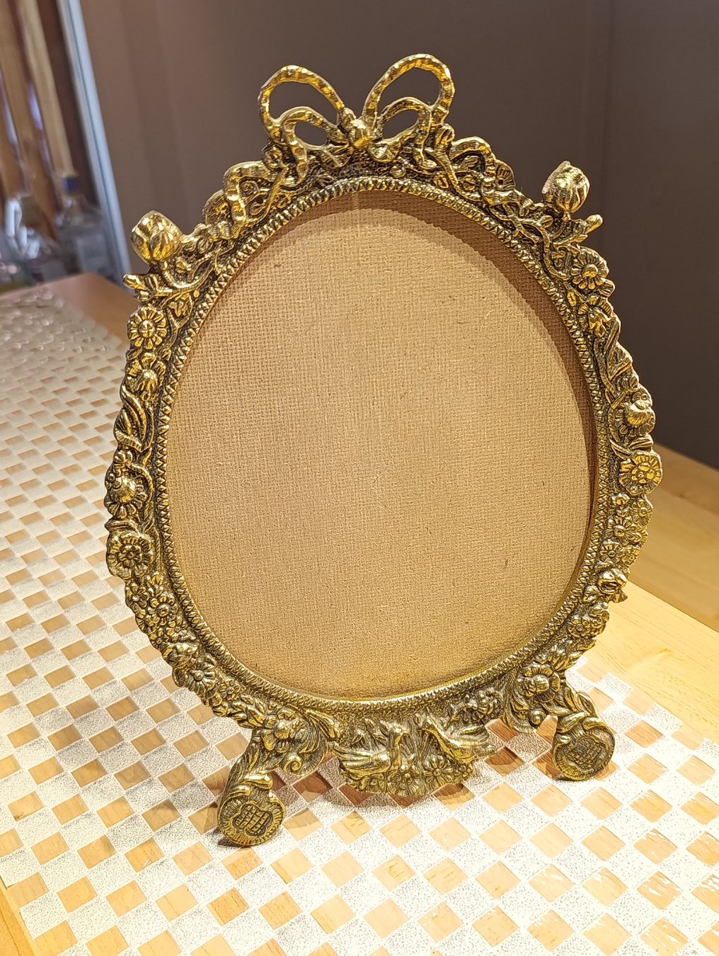 Cornici: Vintage Bilderrahmen aus Bronze 80er Top – Usato da Steffisburg venduto da 1.Schmuckschatulle 2