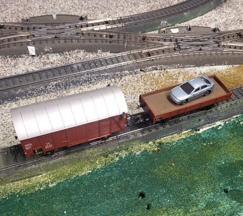 Märklin Modelleisenbahnen: 2 x Güterwagen – Gebraucht aus Andelfingen von Flippi64