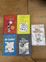 5 Gregs Tagebuch Bücher, guter Zustand