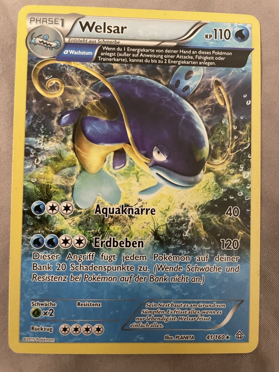 Pokémon Sammelbilder & Trading cards: Welsar  – Gebraucht aus Hergiswil NW von rob_bmm8
