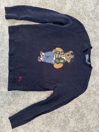 Ralph Lauren Polo Bear Pullover Navy M