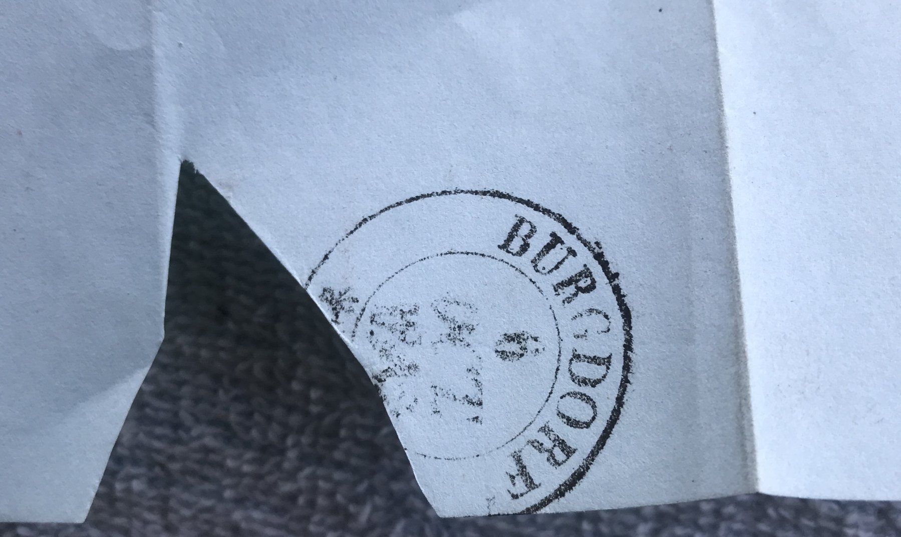Documenti: ANTIKER BRIEF 1842 – Usato da Ostermundigen venduto da Kari1937 5