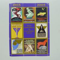 1905-2005: Automobil-Salon Vignetten, Nachdruck von GENF.