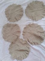 5er Set Spitzendeckchen
