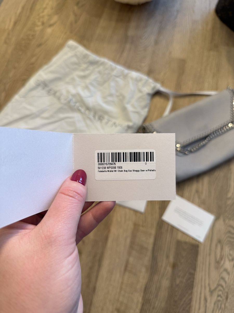 Stella McCartney Borse da donna: Stella McCartney Falabella Wallet on Chain hellgrau – Nuovo (secondo la descrizione) da St. Moritz venduto da maric4 6