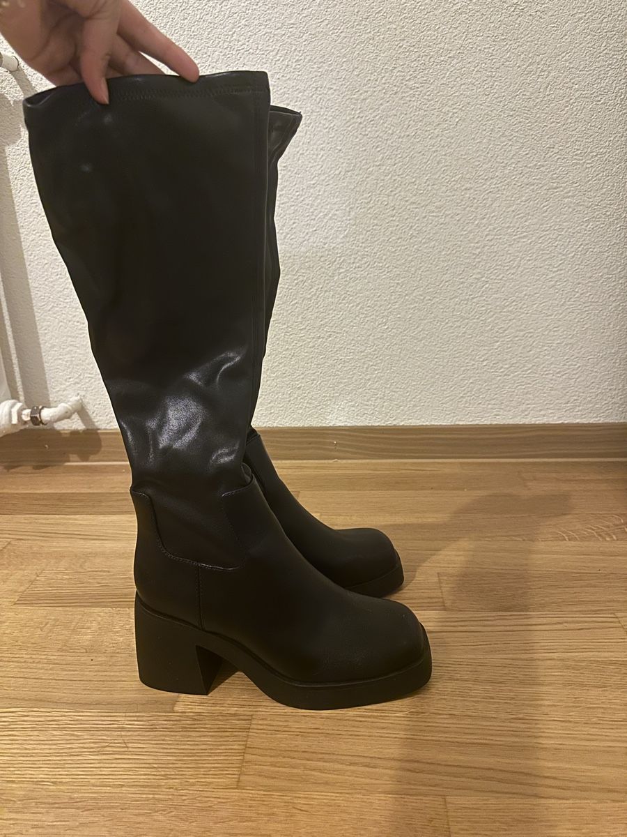 Aldo Scarpe da donna: Aldo Plateaustiefel schwarz, 39 – Usato da Zürich venduto da nou_kx9g 5