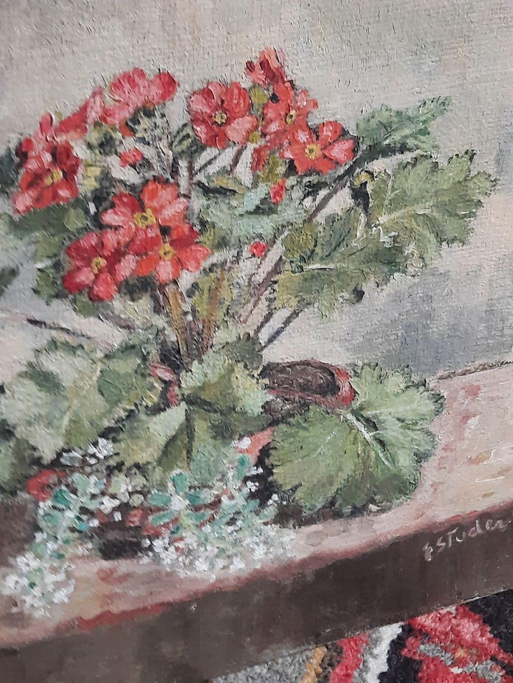 Posters & Illustrations: Blumenbild, E.?...Studer – D'occasion à Busswil BE par balu37 3