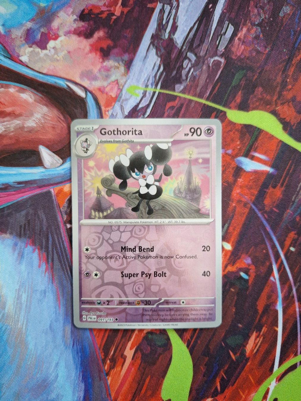 Pokémon Carte collezionabili: Gothorita - Reverse Holo - Pokemon Paldea Evolved – Usato da Altstätten SG venduto da GGsGameshop