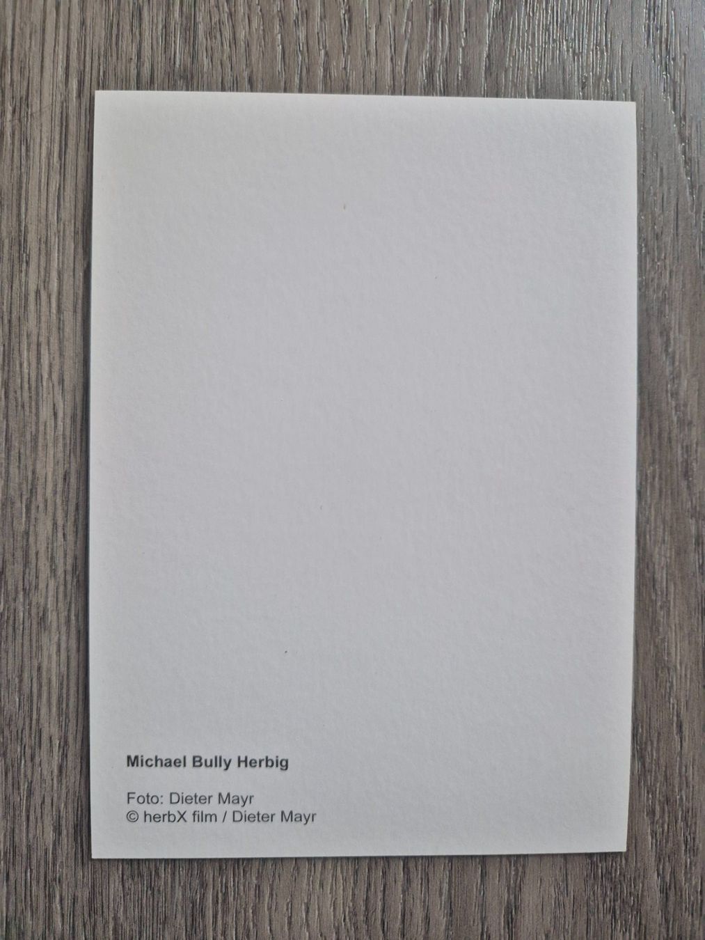 Autografi: Autogrammkarte Michael Bully Herbig Originalunterschrift – Nuovo (secondo la descrizione) da Eglisau venduto da nicij79 1