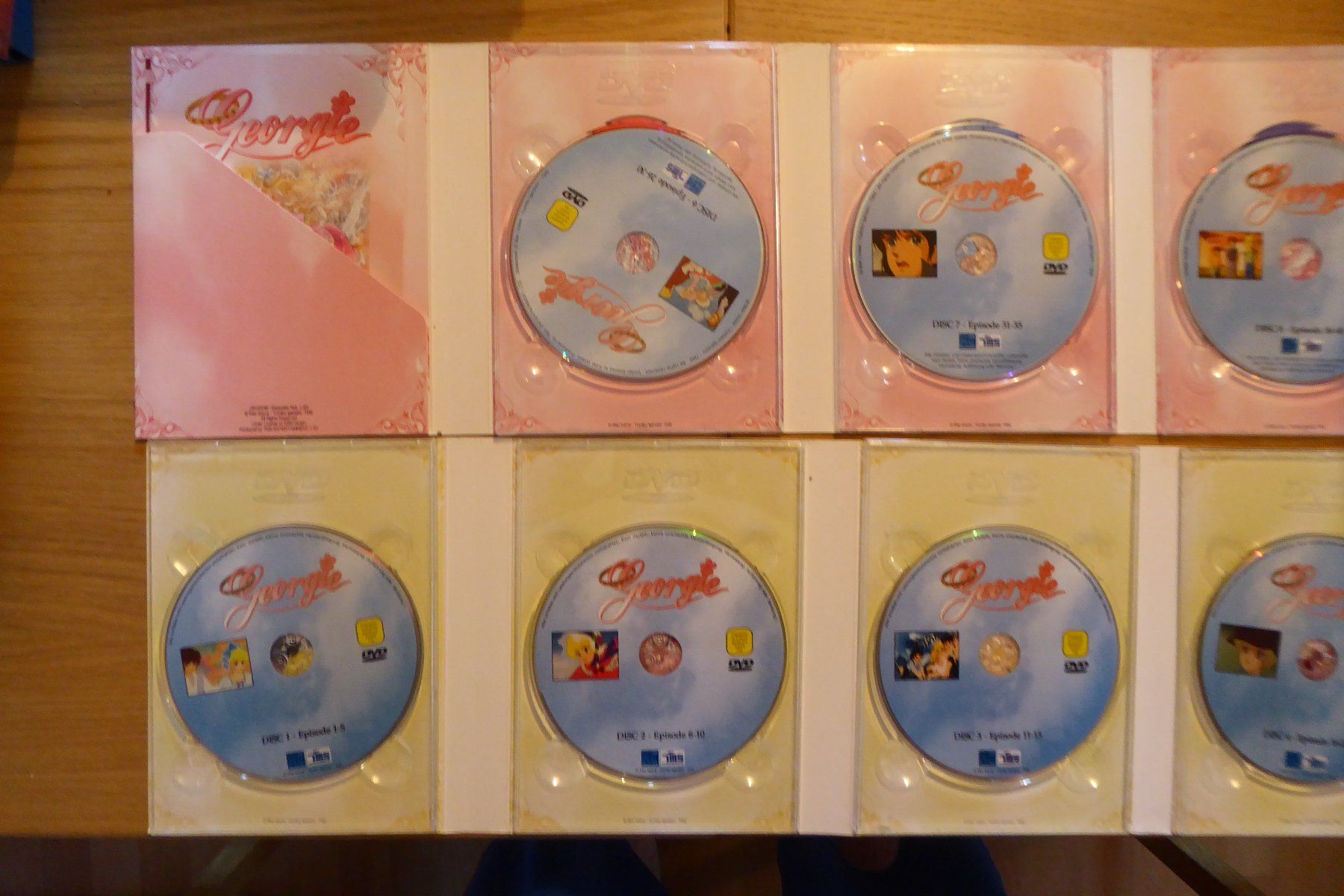 Tutti i DVDs: 2 DVD Boxen Georgie Anime deutsch – Usato da Allschwil venduto da Summelsarium 4