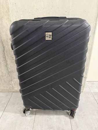 Hartschalenkoffer Travel schwarz 4 Rollen gebrauchter Zustan