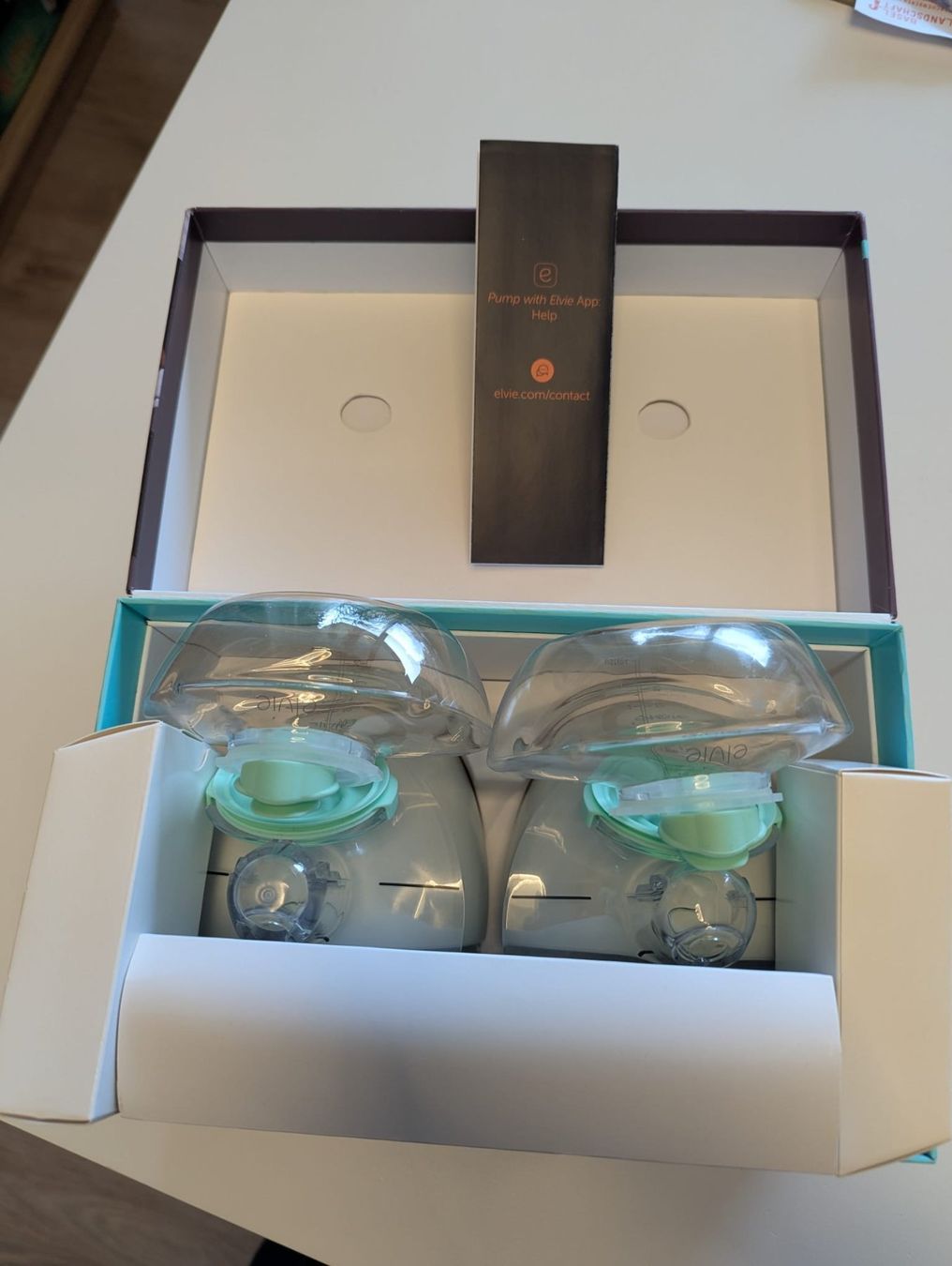 Elvie Accessori per l’allattamento: Elvie elektrische Doppelmilchpumpe – Usato da Basel venduto da enilorac04 1