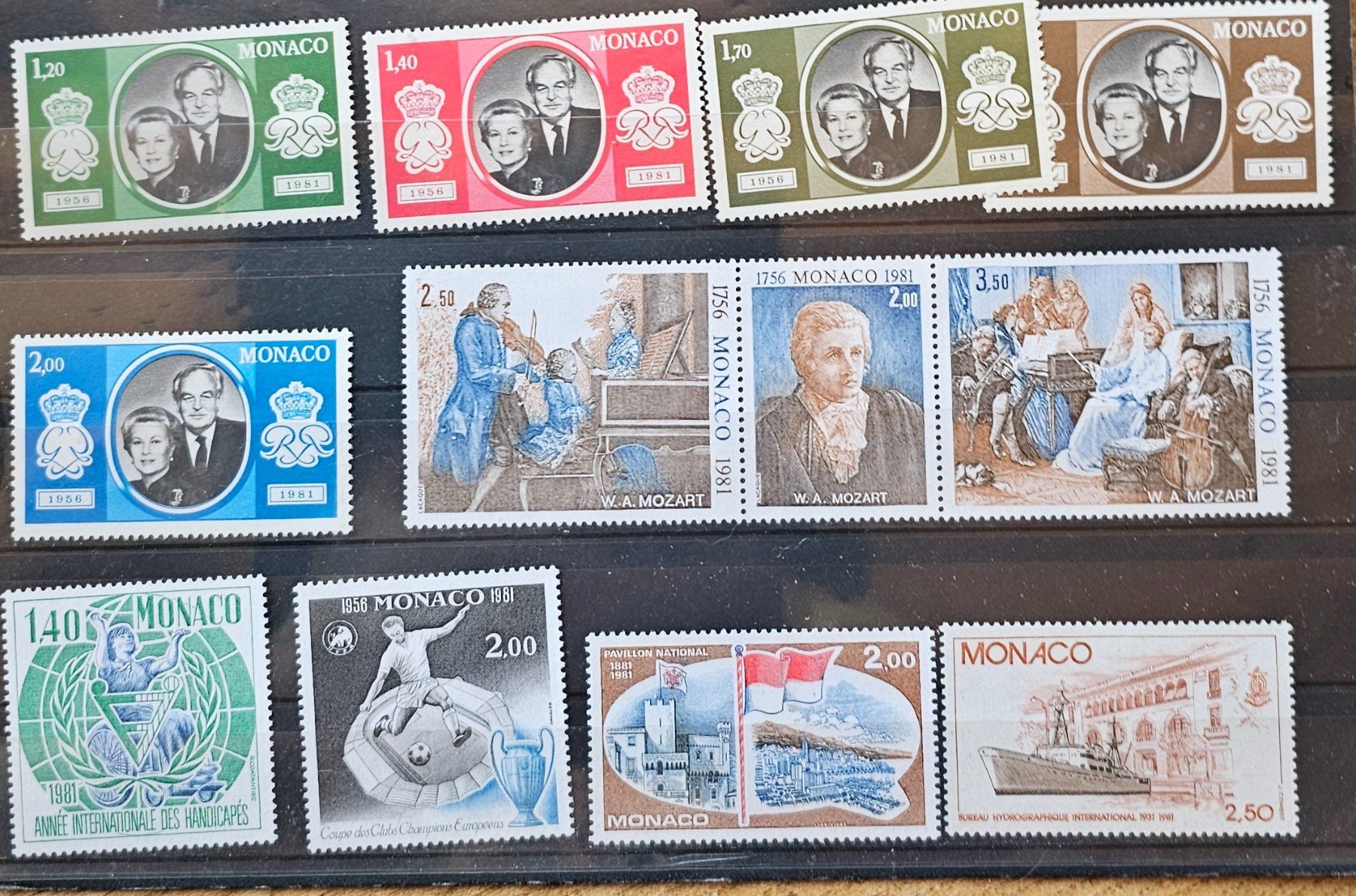 Tutti i francobolli: MONACO timbres neufs ** 1981 – Nuovo (secondo la descrizione) da Les Valettes venduto da Nuba1