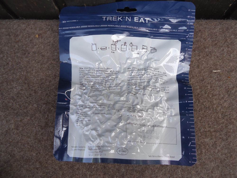 Swiss Army Gren Food Wald-Topf mit Nudeln und Rindfleisch | Kaufen auf ...