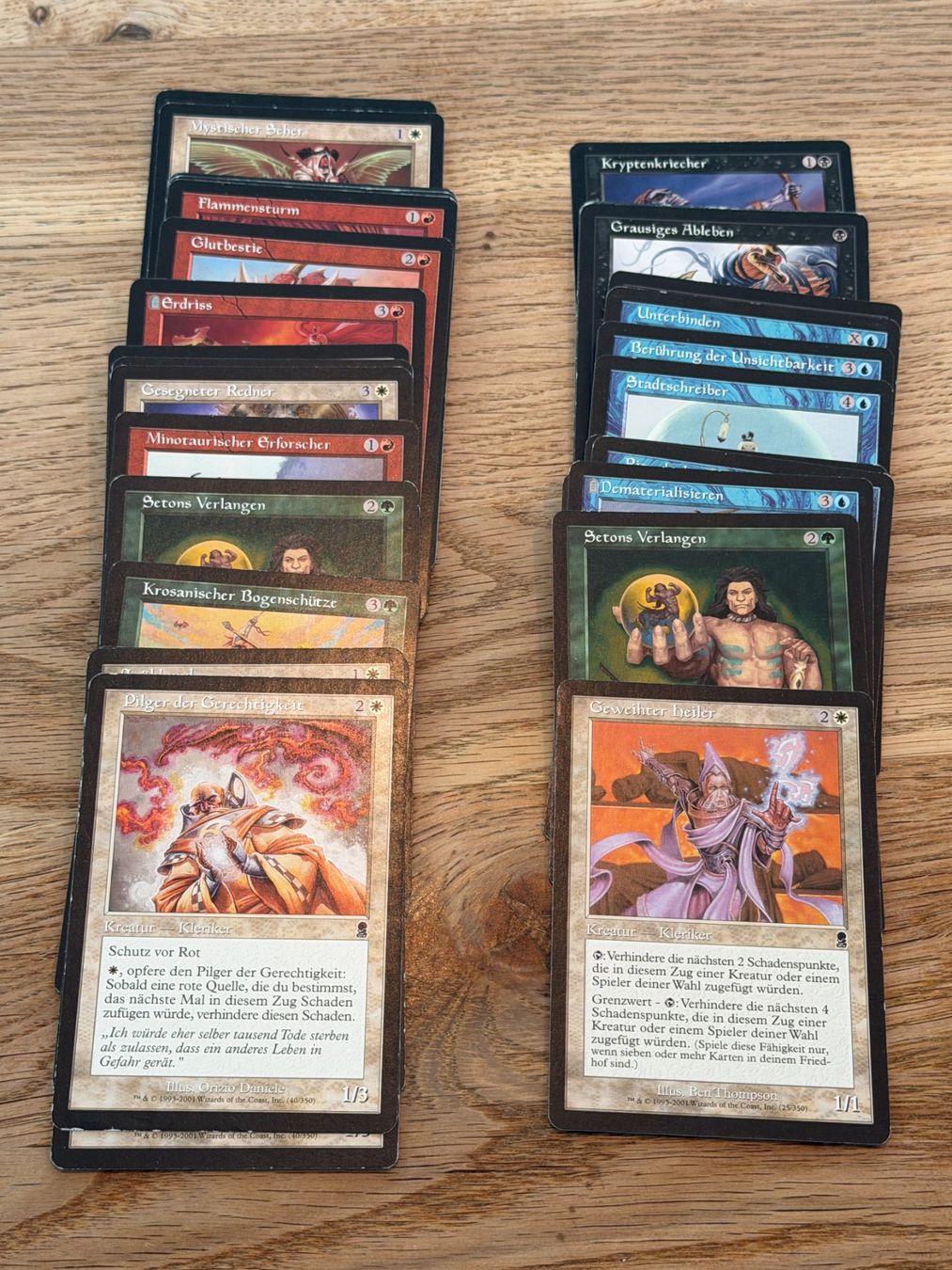 Magic The Gathering Carte collezionabili: MTG // Bulk // Odyssey // ca. 40 Karten – Usato da Münchwilen TG venduto da LegendaryDarkNights 1