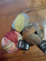 lot de 3 laines à chaussettes dont 2 zauberball 