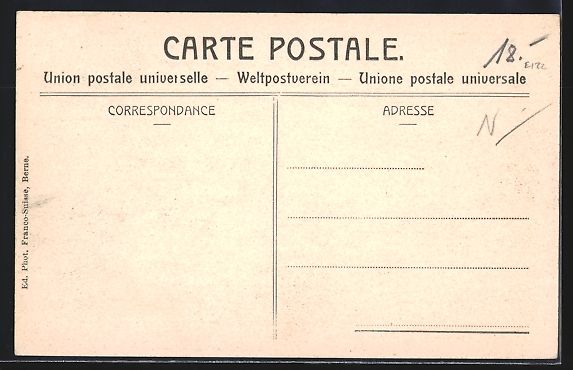Cartoline postali: AK Thun, Das Berntor und das Schloss – Usato da Berlin venduto da bartko-reher 1