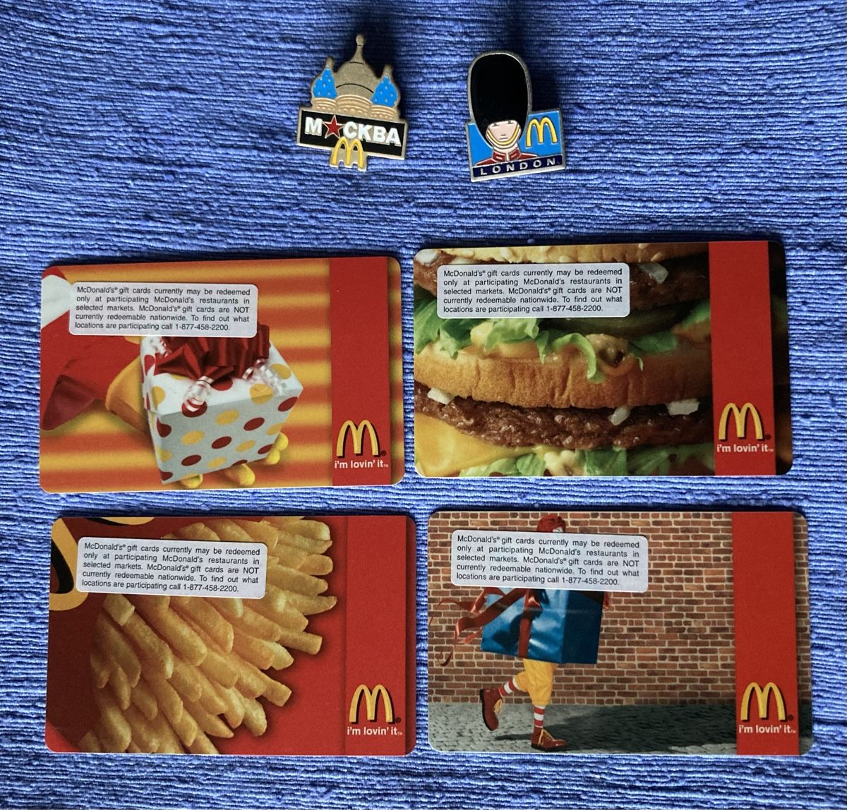 Cartoline: McDonald’s Alte Pins & US einkaufe Karten – Nuovo (secondo la descrizione) da Basel venduto da Imack