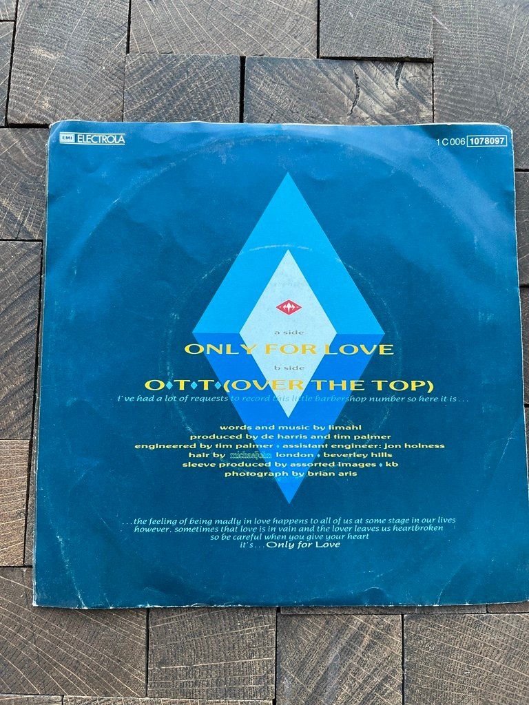 Dischi in vinile: Limahl only for Love (single) – Usato da Zürich venduto da schweinsbraten 1