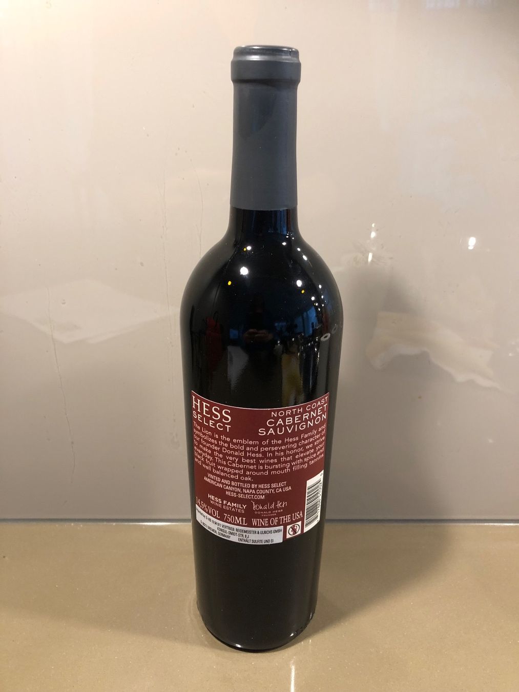 Vino: Hess Select North Coast Cabernet Sauvignon 2017 – Nuovo (secondo la descrizione) da Wald ZH venduto da mlnt 5