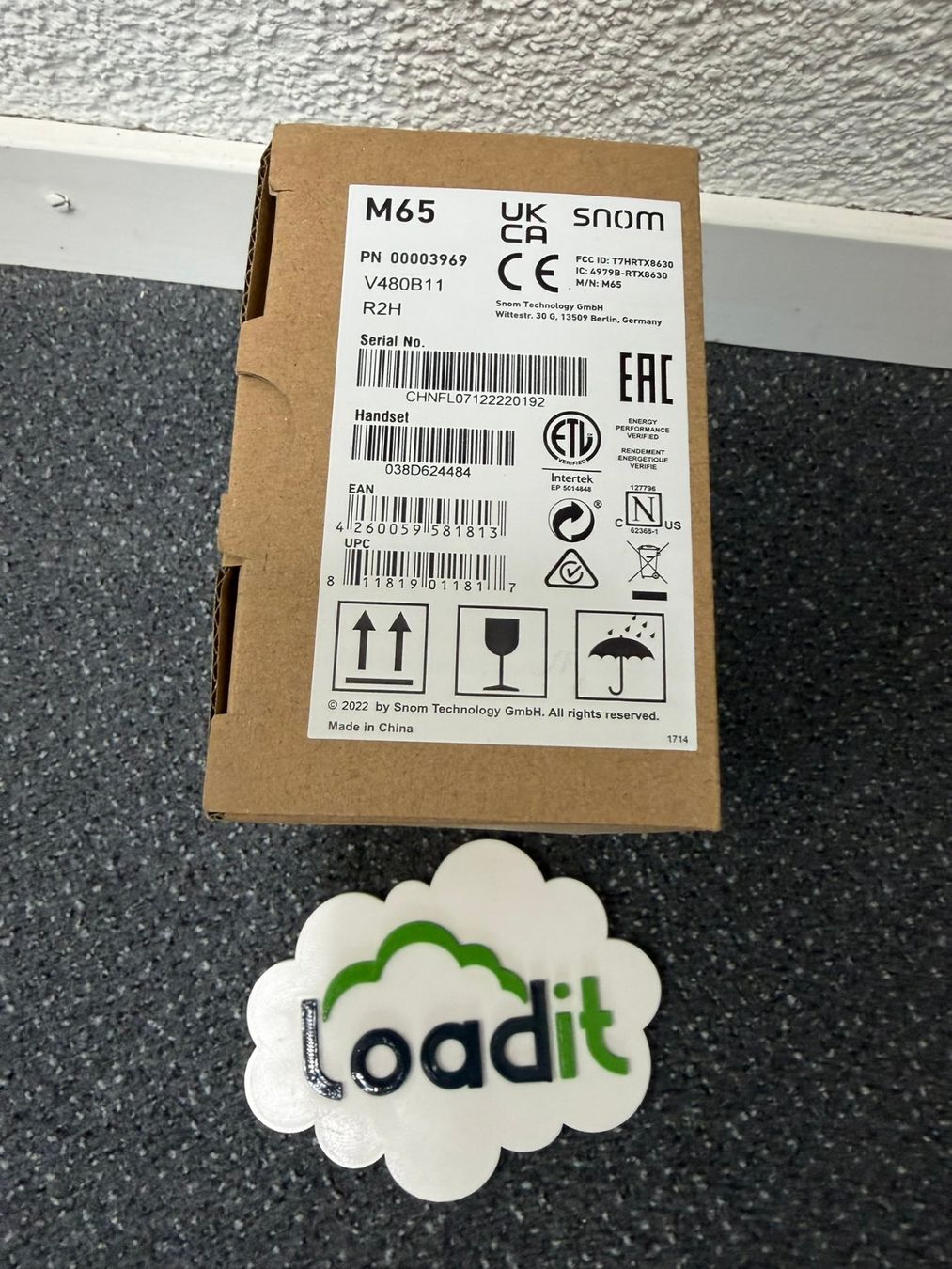 Snom Telefoni: Snom M65 – Professionelles DECT Handset OVP – Nuovo e nell'imballaggio originale da Hünenberg venduto da loaditAG