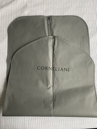 5 Kleiderhüllen grau Nonwoven lang