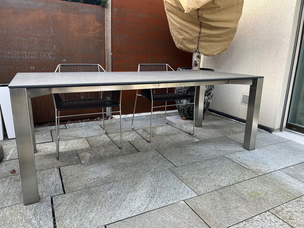 Steintisch Garten Granit 200x90 Kaufen auf Ricardo