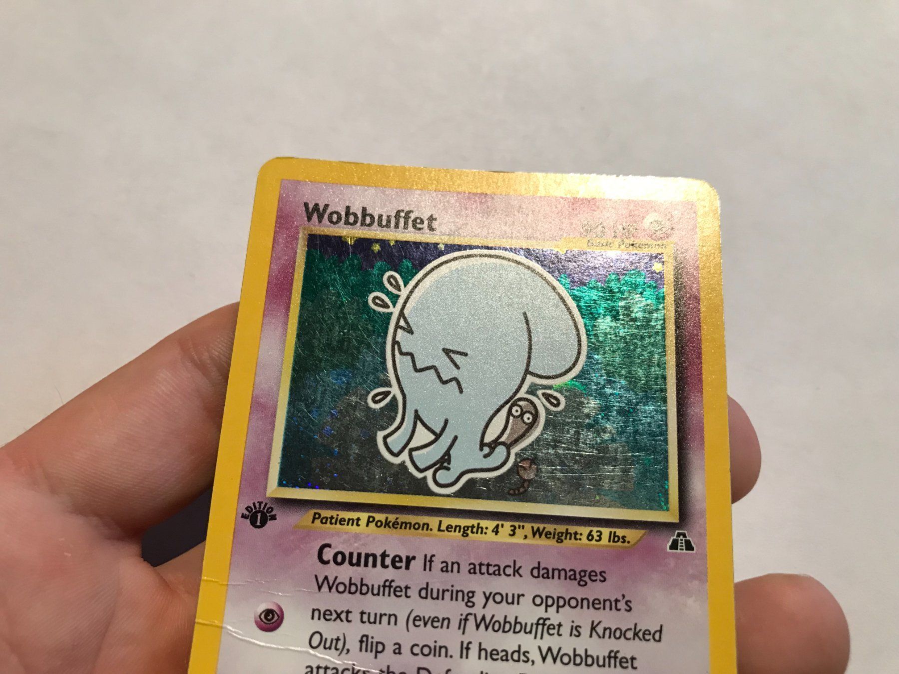 Pokémon Carte collezionabili: Wobbuffet holo Neo Discovery 1. Edition – Usato da Hagendorn venduto da Pokecollectorch 3
