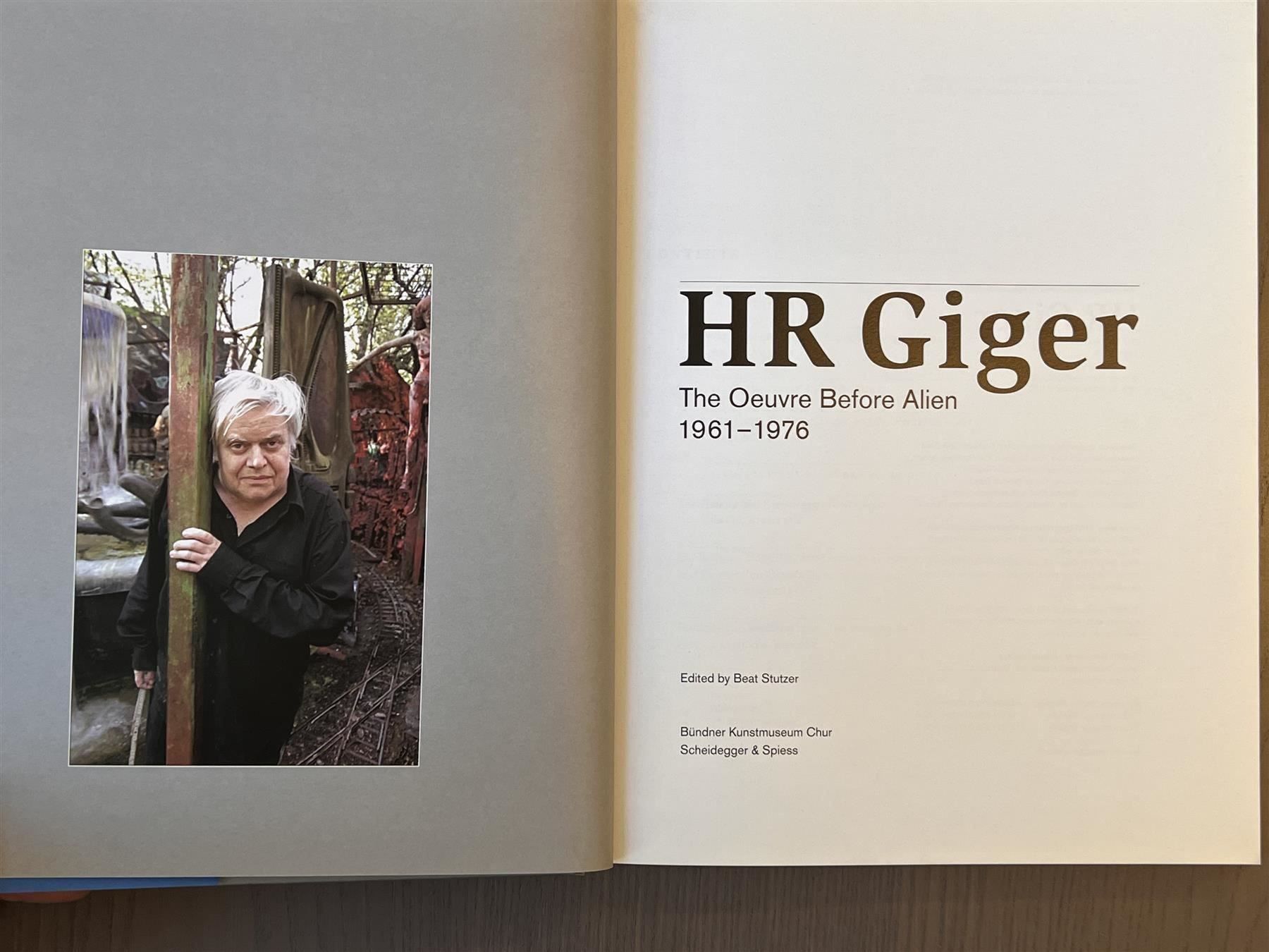 Libri: HR Giger Werkverzeichnis before Alien – Usato da Adliswil venduto da buch_und_kunst 1