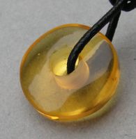 ♥ BALTISCHER BERNSTEIN / PI SCHEIBE / HONIG / 19 MM