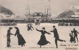 Davos - Graubünden-Davoser Eisbahn - 1907