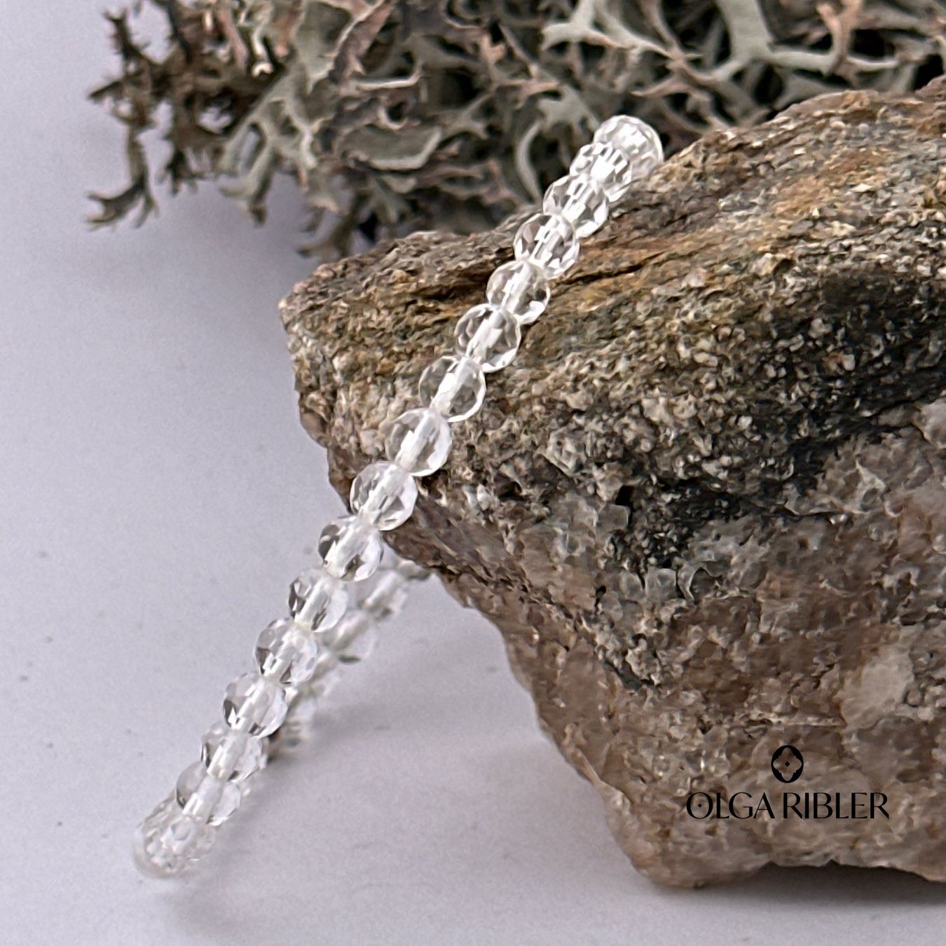 Olga Ribler Bracciali & Braccialetti: Bergkristall Armband mit Elast – Nuovo (secondo la descrizione) da Luzern venduto da Schmuckoutlet 3