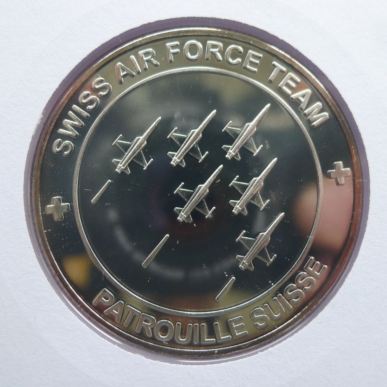 Tutti i francobolli: 2016 Numisbrief "Formation Eiger" 50 Jahre Patrouille Suisse – Usato da Sursee venduto da Luzernerraute 2