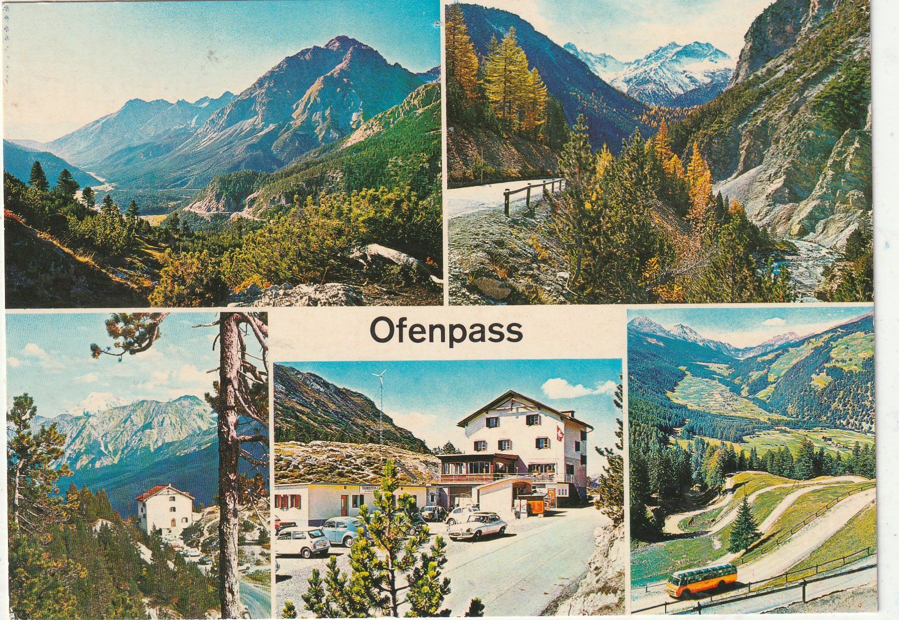 Cartoline postali: Ofenpass  MBK – Usato da Lumbrein venduto da made02