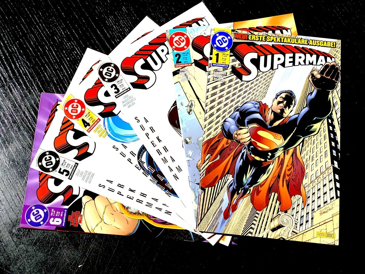 Fumetti: Superman Comic Sammlung # 1 - 6 / DC Panini – Usato da Zuerich venduto da SonderArt-Wertgut