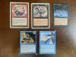Lot 5 cartes Magic The Gathering état usagé occasion