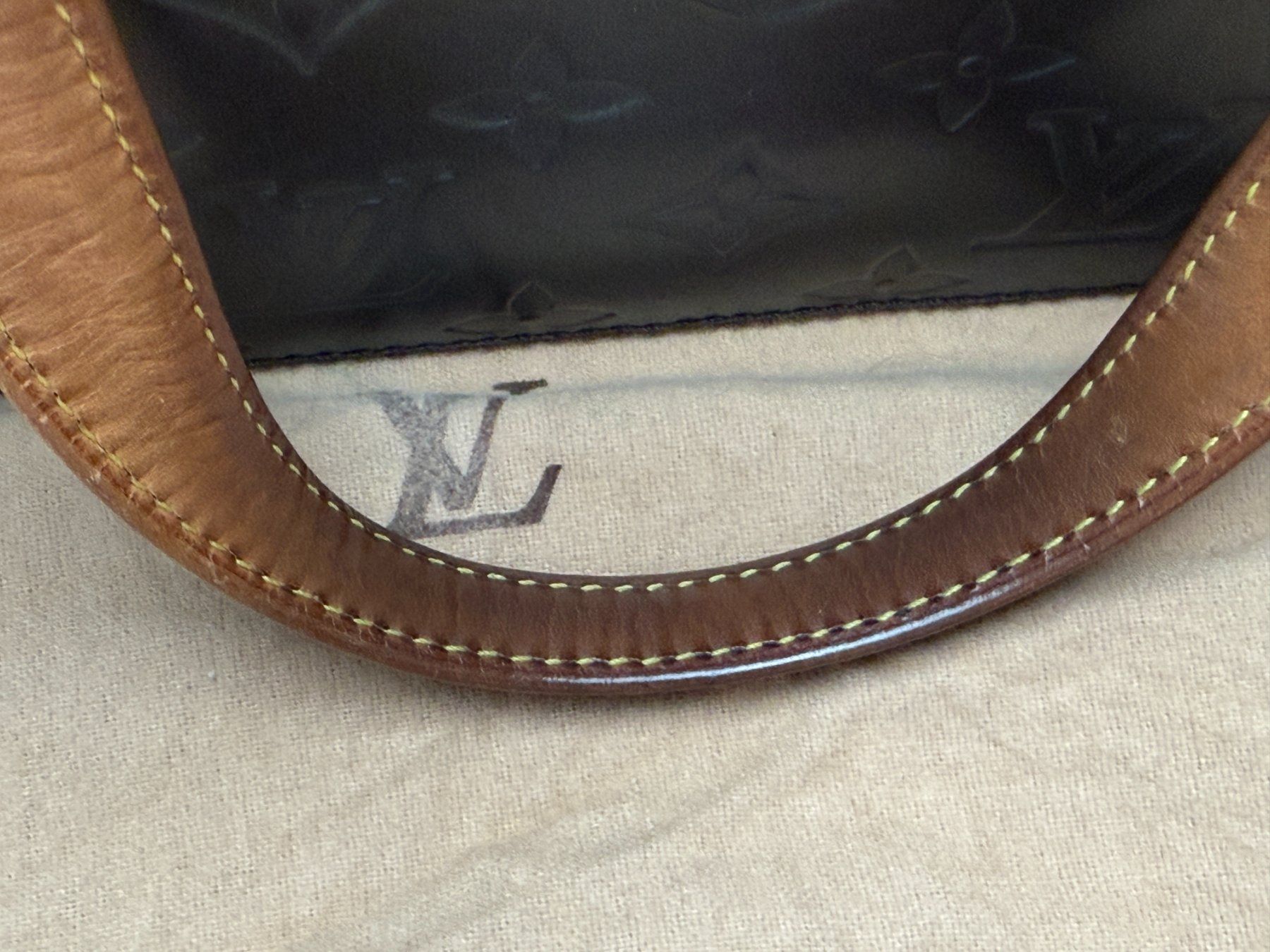 Louis Vuitton Borse da donna: Classique Louis Vuitton Mat Shelton - Gray Monogram Glace – Usato da Genève venduto da rosebud635 6