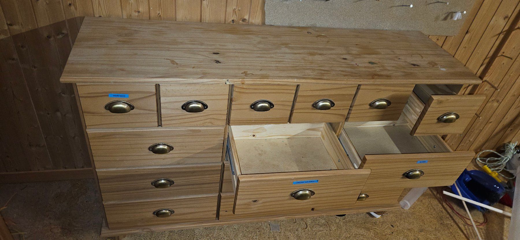 Kommoden: kommode Holz mit vielen Schubladen gebraucht – Gebraucht aus ZIHLSCHLACHT von Raja9 2