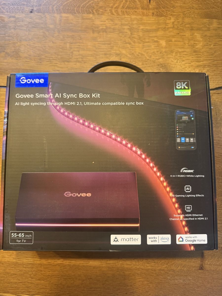 Heimkino: Govee AI Sync Box Kit 55-65 – Neu und originalverpackt aus Givisiez von Scilliam 2