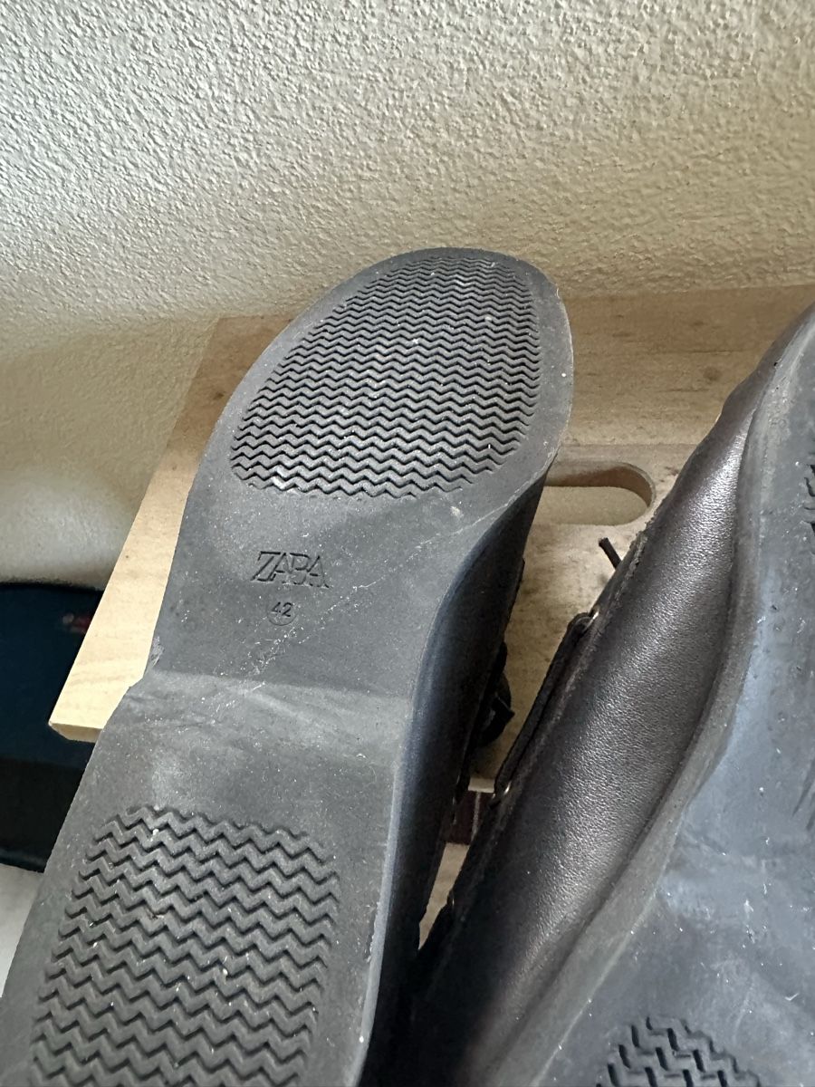 Zara Scarpe da uomo: Bootsschuhe Leder Zara 42 – Nuovo (secondo la descrizione) da Männedorf venduto da willywonka14 3