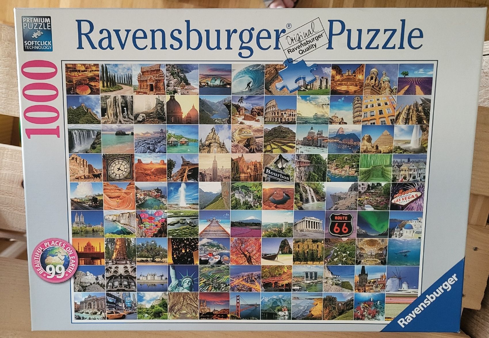 Ravensburger Puzzle: Puzzle "99 schönste Plätze" – Usato da Rüti ZH venduto da clady01