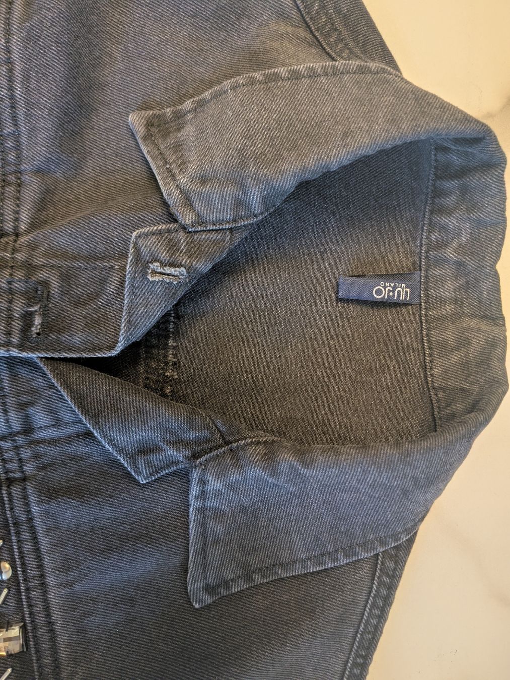 Liu Jo Jacken: LIU JO MILANO black denim jacket – Neu (gemäss Beschreibung) aus Vevey von ste_d5zv 2