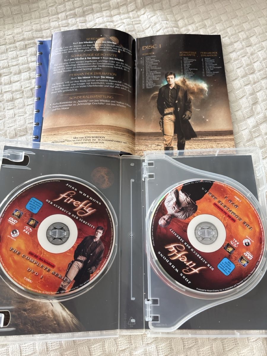 Alle DVDs: Firefly komplette serie DVD – Gebraucht aus Oberentfelden von Rabaelikus 2
