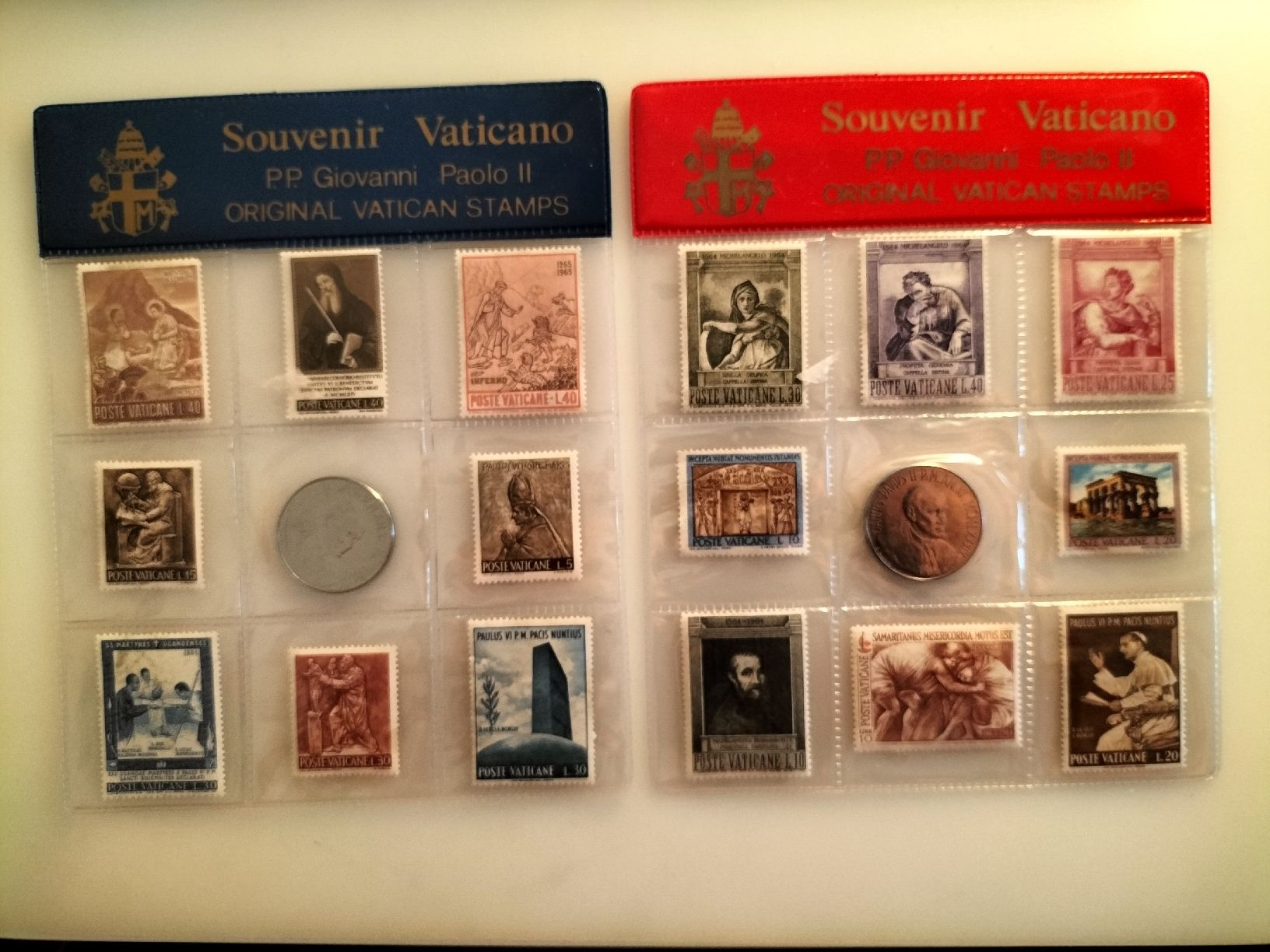 Tutti i francobolli: Pochettes collection timbre Vatican dès 1 CHF – Nuovo e nell'imballaggio originale da Cossonay-Ville venduto da fab_qxm6