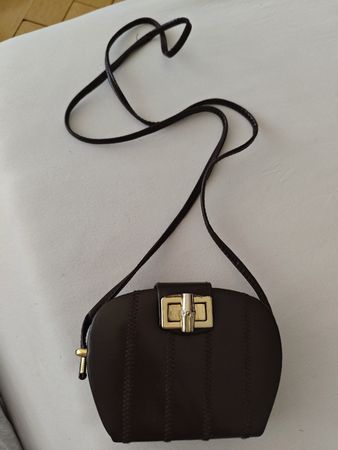 Petit sac à main vintage marron