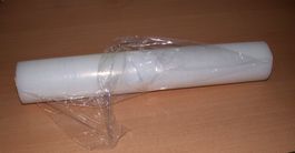 Kunststoff Plastik auf Rolle 50 cm breit transparent