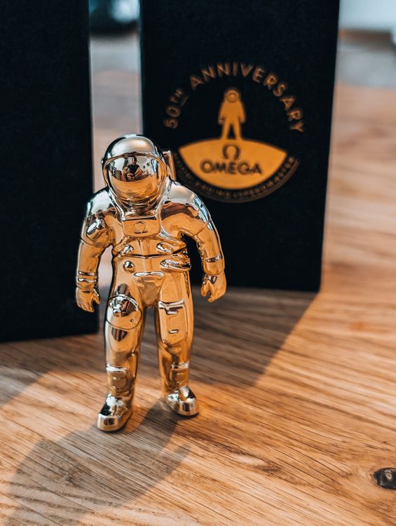 Rare Figurine d'astronaute OMEGA 50e anniversaire Apollo 11 (Neu und ...