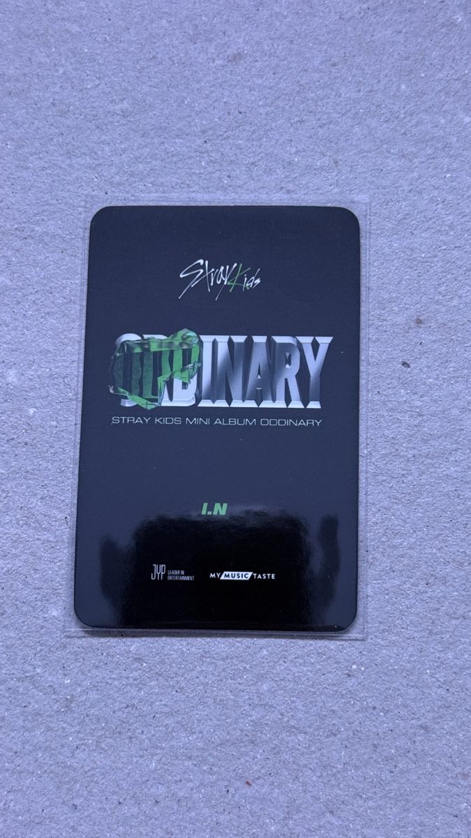 Carte collezionabili: Stray Kids ODDINARY MyMusicTaste PreOrder Benefit I.N – Nuovo (secondo la descrizione) da Meggen venduto da awk_nkn7 1