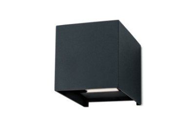 Lampade: ORION Cube LED-Wandaussenleuchte anthrazit (17701) – Nuovo e nell'imballaggio originale da Zürich venduto da fundsachenverkauf